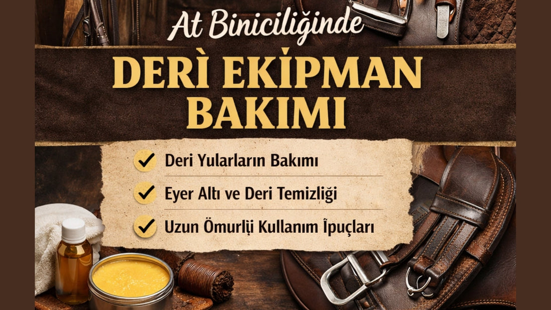 At Biniciliğinde Deri Ekipman Bakımı: Deri Yulardan Eyeraltıya Adım Adım Uzun Ömürlü Bakım Rehberi