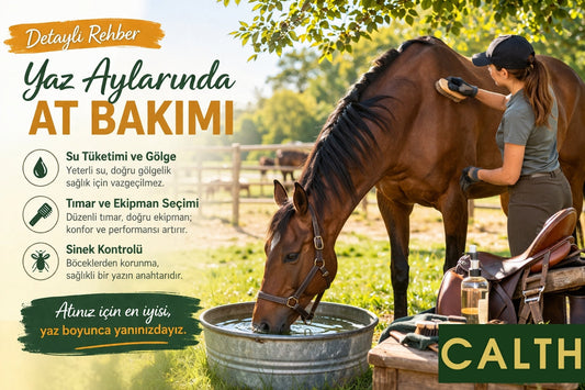 Yaz Aylarında At Bakımı Nasıl Yapılmalı? Detaylı Rehber