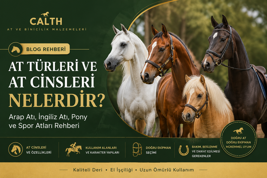 At Türleri ve At Cinsleri Nelerdir? Arap Atı, İngiliz Atı, Pony ve Spor Atları Rehberi