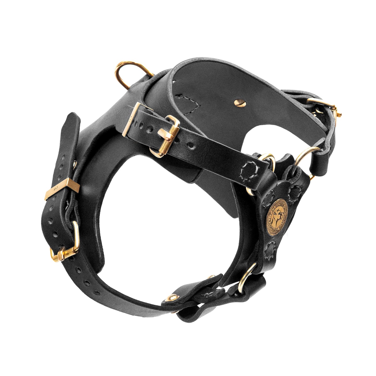 Köpek Deri Vücut Tasması 02