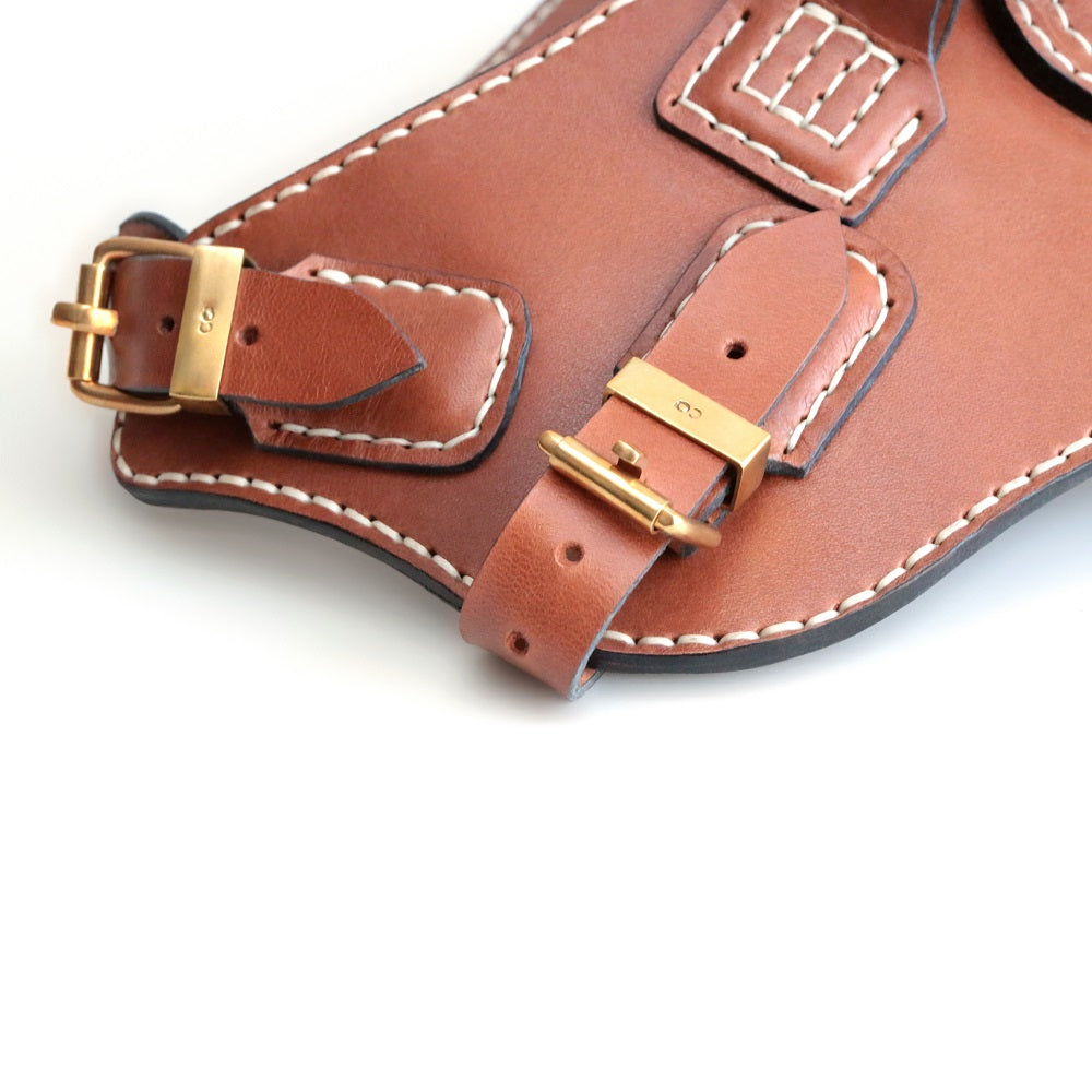 Köpek Deri Vücut Tasması 01