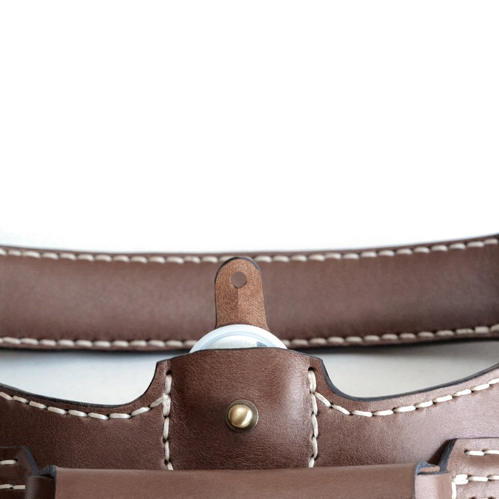 Köpek Deri Vücut Tasması 01