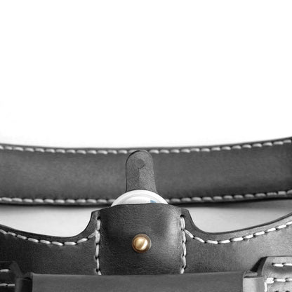 Köpek Deri Vücut Tasması 01