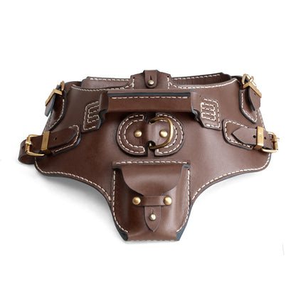 Köpek Deri Vücut Tasması 01