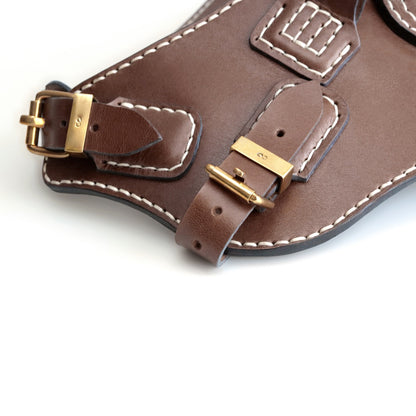 Köpek Deri Vücut Tasması 01