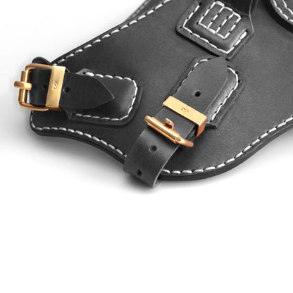 Köpek Deri Vücut Tasması 01