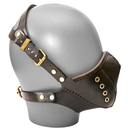 Motorcu Deri Maske