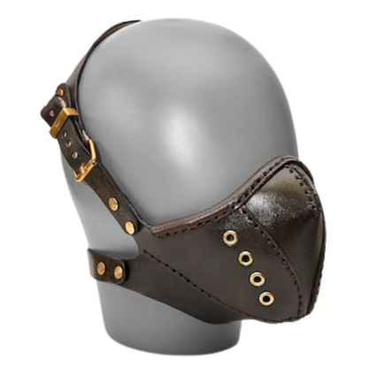 Motorcu Deri Maske