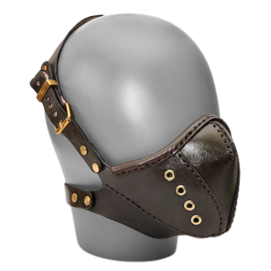 Motorcu Deri Maske