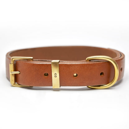 Köpek Deri Boyun Tasması 02