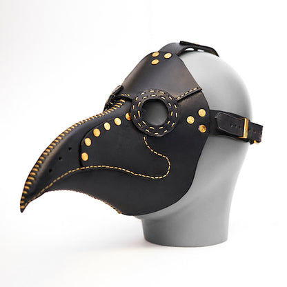 Kara Veba Deri Maske