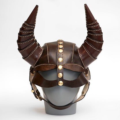 Ragnar Lothbrok Viking Deri Maske