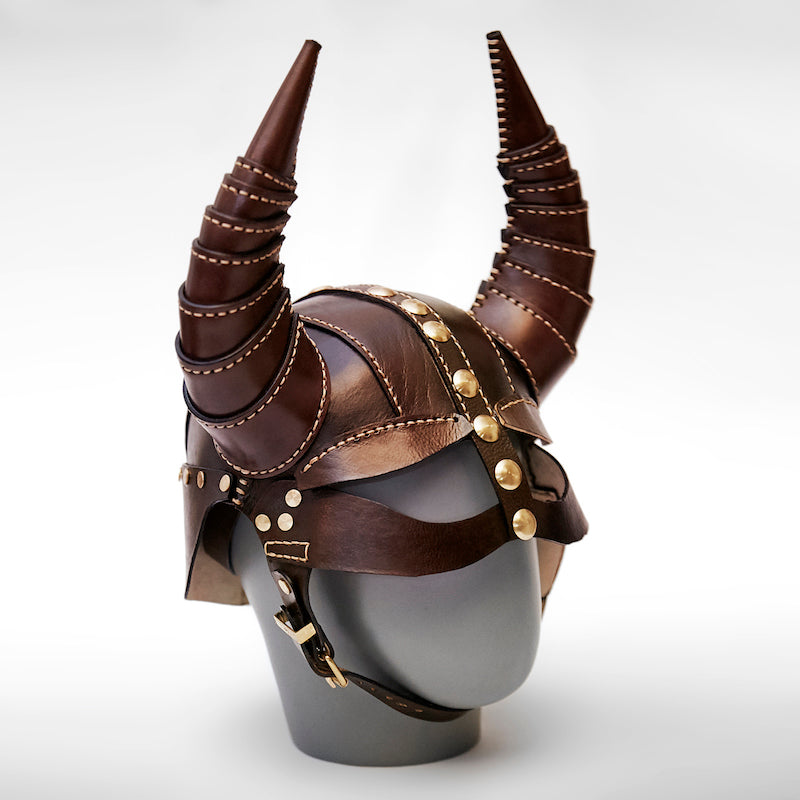 Ragnar Lothbrok Viking Deri Maske