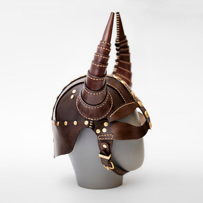 Ragnar Lothbrok Viking Deri Maske