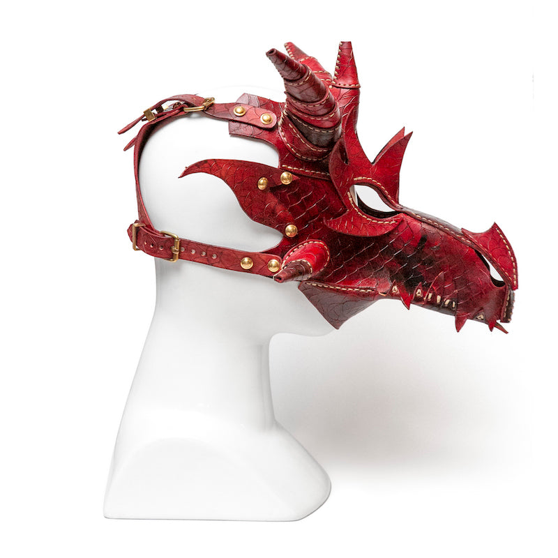 Smaug Ejderha Deri Maske