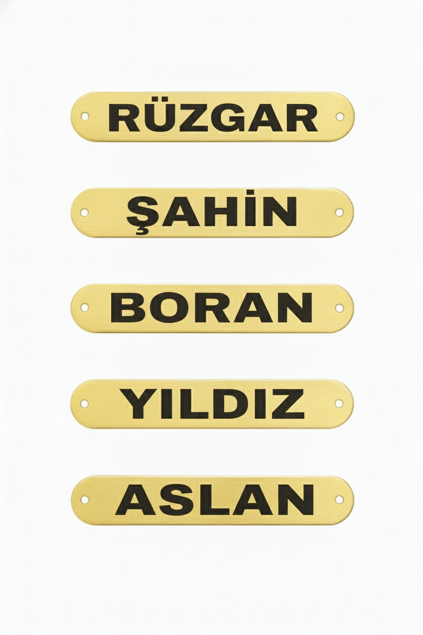 At İsimlik Künyesi